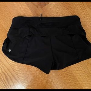 Lululemon speed shorts